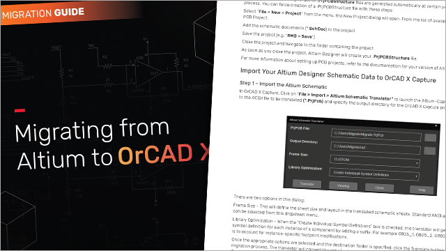 Altium to OrCAD X